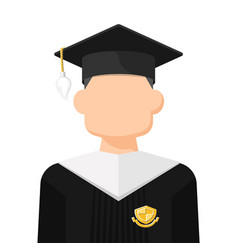 Graduated Student In Simple Flat