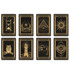 Tarot Cards Batch Reverse Side Magic Frame