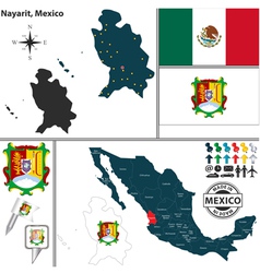 Map Of Nayarit