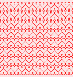 Red Heart Seamless Background Valentines Day