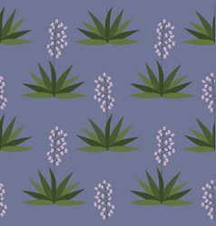 Seamless Yucca Pattern