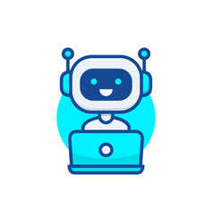 Chatbot Flat Line Icon