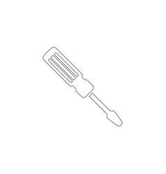 Phillips Head Screwdriver Flat Icon