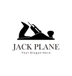 Jack Plane Silhouette Logo