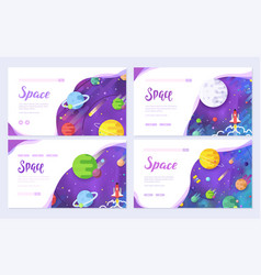 Huge Universe Brochure Cards Outline Outer