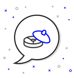 Line Traditional Chinese Tea Ceremony Icon