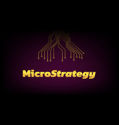 Banner Microstrategy Incorporated With Pcb Tracks