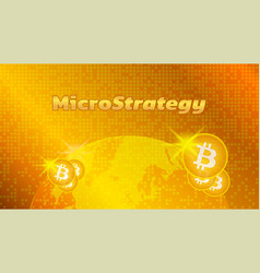 Banner Microstrategy Incorporated With Planet