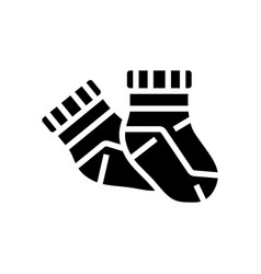 Bootie Socks Baby Cloth Glyph Icon