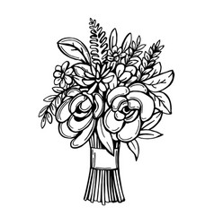 Wedding Bouquet Sketch