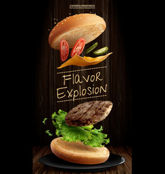 Delicious Hamburger Ads