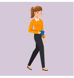 Business Women With Different Posture