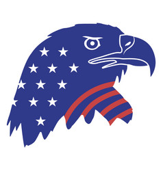 American Eagle Flag Badge Cut Out High Quality