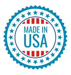 Made In Usa Stamp Quality Sign Domestic Symbol