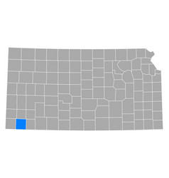 Map Stevens In Kansas