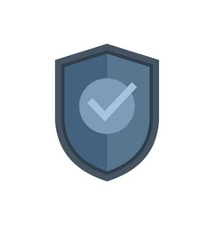 Shield Privacy Icon Flat Data Protect