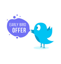 Blue Early Bird Offer Like Discount