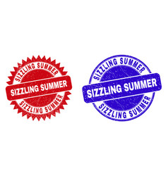 Sizzling Summer Round And Rosette Seals