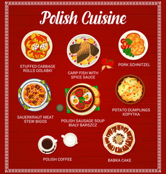 Polish Cuisine Menu Food Page Template