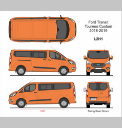 Ford Transit Tourneo Custom Van L2h1 2018-2019