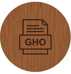 Gho File Document Icon