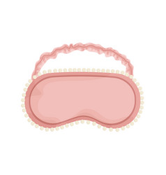 Cute Pink Sleep Mask Sticker Concept