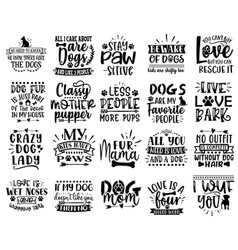 Dog Svg Bundle Hand Drawn Mom Svg Paw Svg I