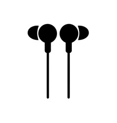 Audiovisual Experience Wired Earphone Icon Set