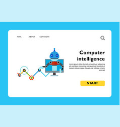 Computer Intelligence Concept Icon