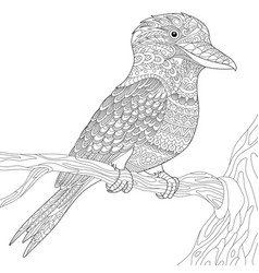 Entangle Stylized Kookaburra Bird