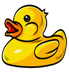 Cute Rubber Duck Cartoon