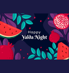 Happy Yalda Night Background Design