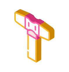 Soft Faced Hammer Isometric Icon