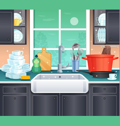 Clean Kitchen Background