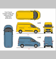 Ford Transit Custom Cargo Van L1h2 And L2h2 2018