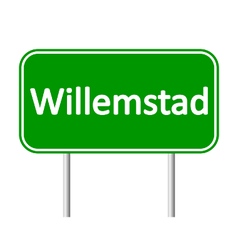 Willemstad Road Sign