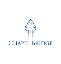 Chapel Bridge Logo Design Graphic