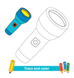 Trace And Color For Kids Flashlight