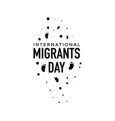 International Migrants Day On December 18 Poster