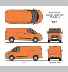 Ford Transit Custom Cargo Van L2h1 2018-2019