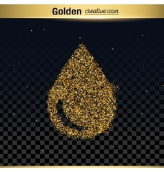 Gold Glitter Icon