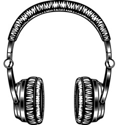 Headphones Black And White