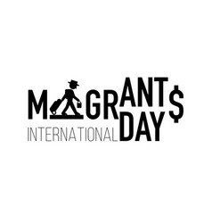 International Migrants Day On December 18 Poster