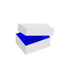 Shoe Box Rectangle Packaging 3d