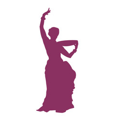 Belly Dancer Dancing Silhouette