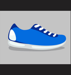 Blue Sports Running Shoes