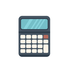 Calculator Help Icon Flat Office Service