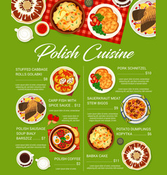 Polish Cuisine Restaurant Meals Menu