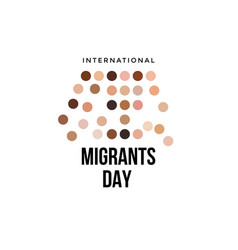 International Migrants Day On December 18 Poster