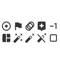 Set Of 10 Icons Hardware A Icons Simple